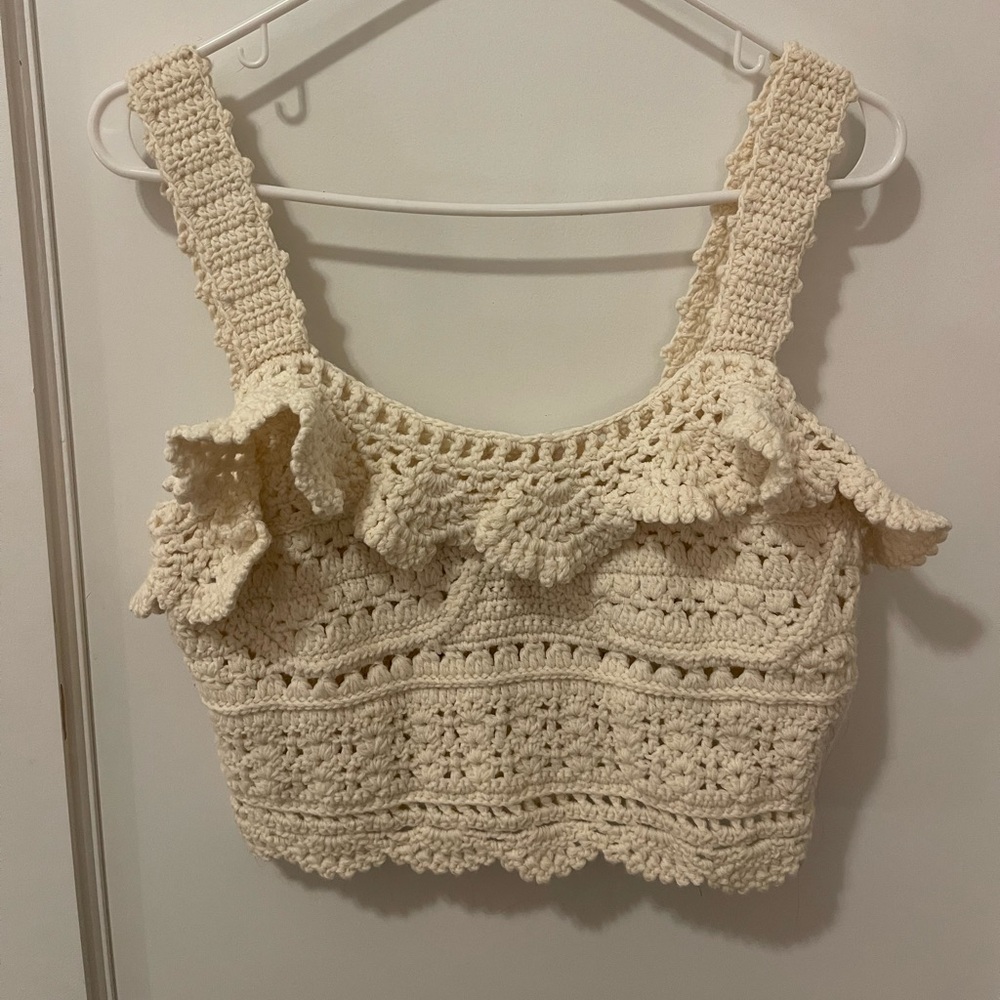 Sea New York Rylee Crochet Tank
